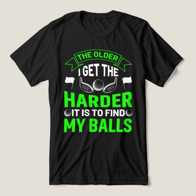 Funny Golf Shirt - Tee Off in Style and Humor 2025 (Design Front)
