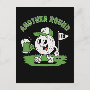 Funny Golf Shirt - Tee Off in Style and Humor 2025 Holiday Postcard