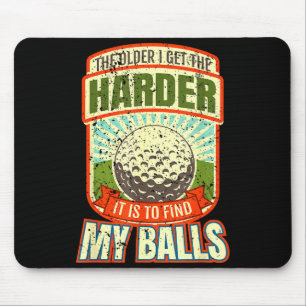 Funny Golf Shirts For Men, Funny Golfer S Mouse Pad