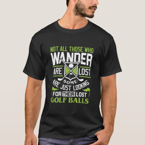 Funny Golf Shirts Golf Player Golf Tee for Men