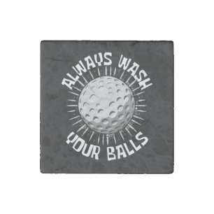 Funny-golf Stone Magnet