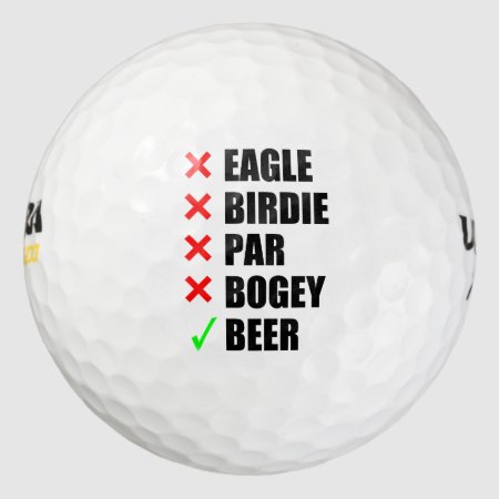 Funny Golf Terms Golf Balls | 323538