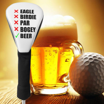 Funny Golf Terms Golf Head Cover by AardvarkApparel at Zazzle