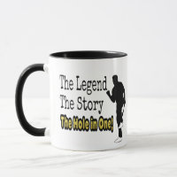 Funny Golf The Legend The Story The Hole in One Mug