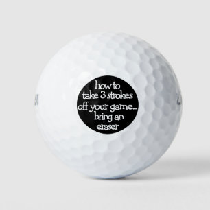 Funny Golf Tip Balls