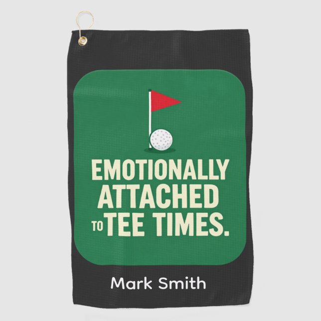 Funny Golf Towel Collection for Golf Addicts (Front)
