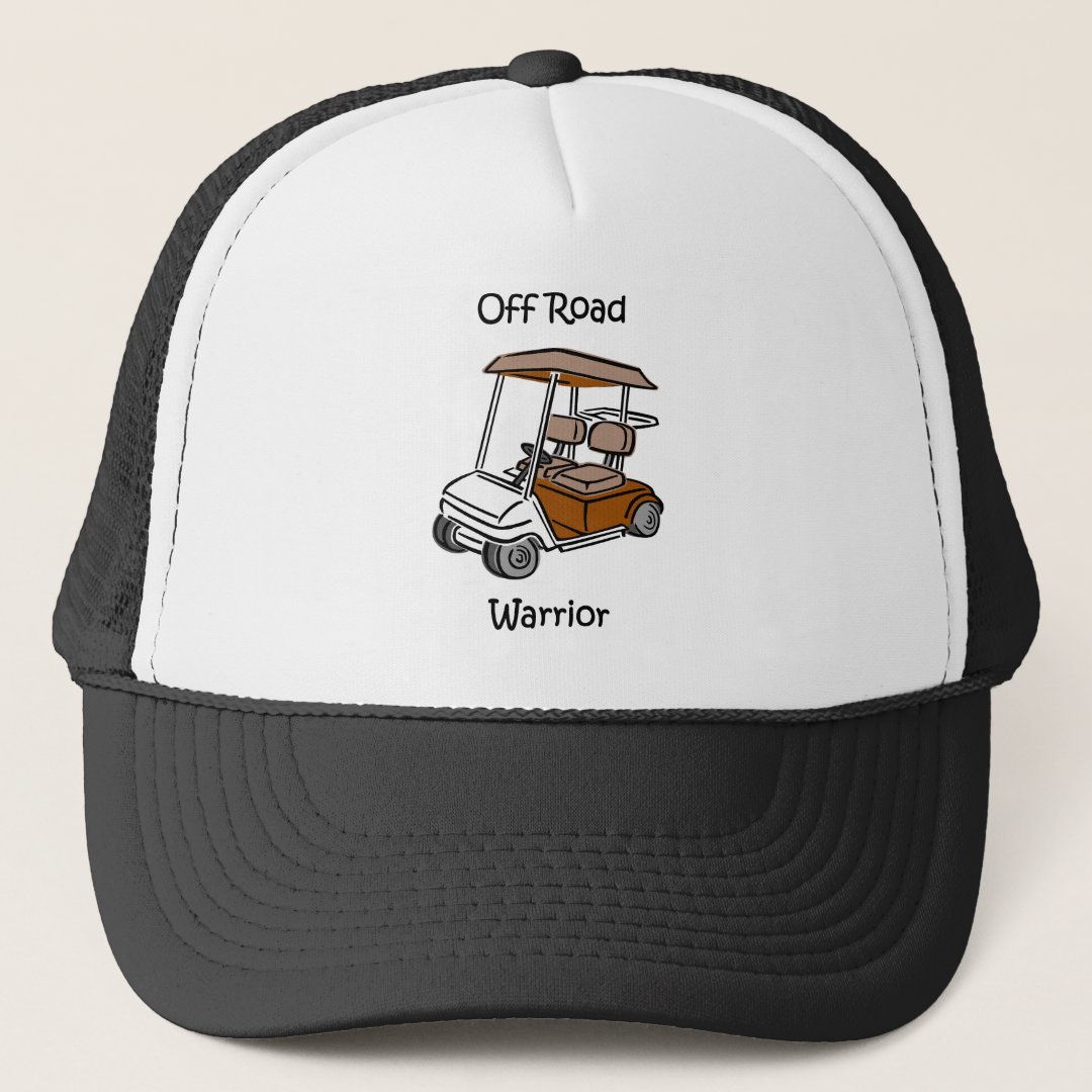 Funny golf trucker hat Zazzle