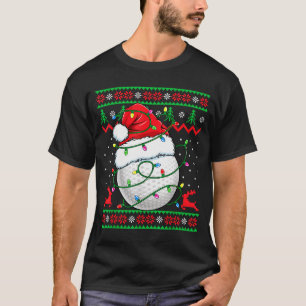 Funny Golf Ugly Christmas Sweater Womens Mens Golf