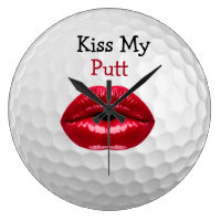 Funny Golf Wall Clocks