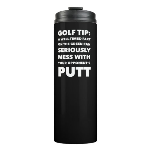 Funny Golf Water Bottle Gift