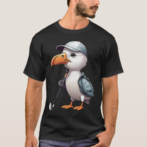 Funny Golfer Albatross Bird Golf Player Game Gift  T-Shirt