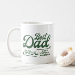 Funny Golfer Best Dad By Par | Father's Day  Coffee Mug<br><div class="desc">Funny Golfer Best Dad By Par | Father's Day Mug</div>