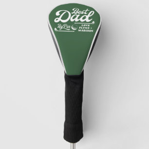 Funny Golfer Best Dad By Par   Father's Day  Golf Head Cover