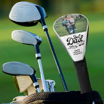 Funny Golfer Best Dad By Par Photo | Father's Day  Golf Head Cover<br><div class="desc">Funny Golfer Best Dad By Par Photo | Father's Day Golf Head Cover. Add you initials and custom message for the perfect golfer's gift.</div>
