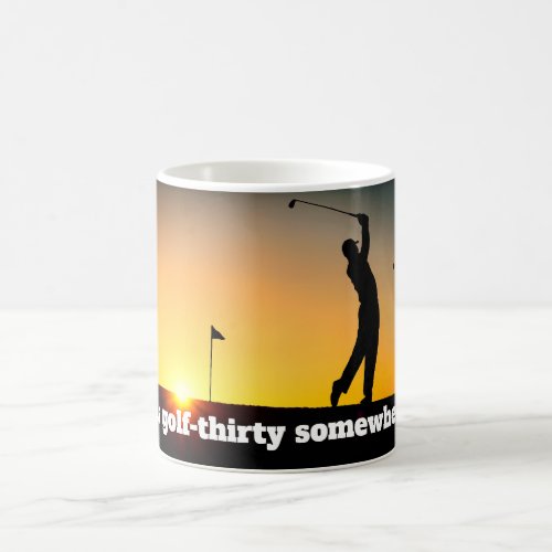 Funny Golfer Its Golf_Thirty Somewhere Coffee Mug