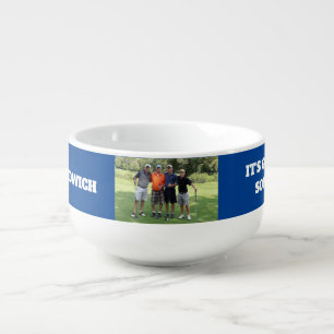 Funny Golfer "Its Golf-Thirty Somewhere"  Soup Mug
