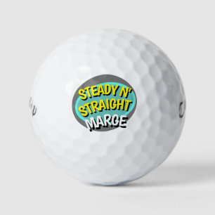 FUNNY GOLFER LADIES GOLF BALLS