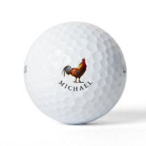 Funny Golfer's Personal Gift Chicken Golf Balls