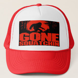 Funny Gone Squatchin Hat - New Limited Edition