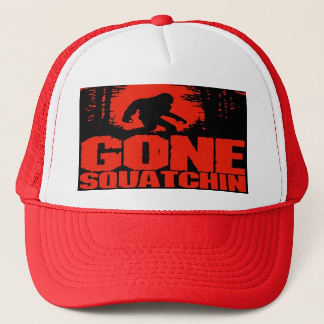 Funny Gone Squatchin Hat - New Limited Edition (Front)