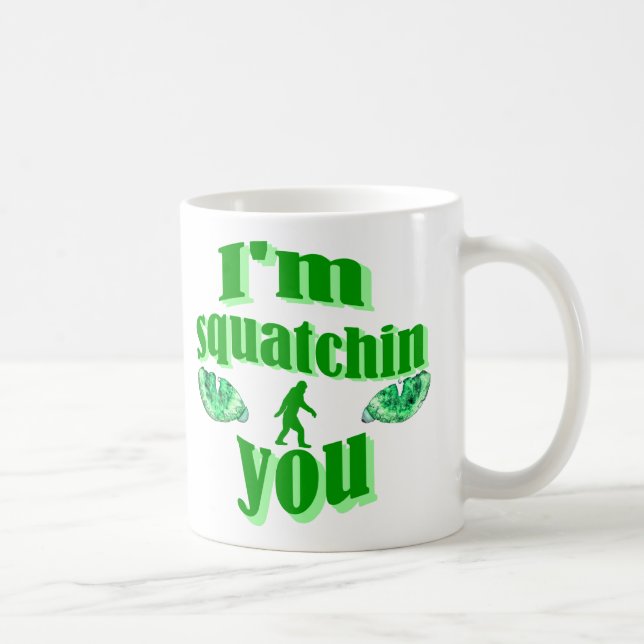Funny gone squatching coffee mug (Right)