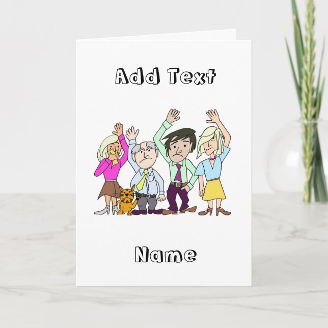 Funny Goodbye Card (Front)