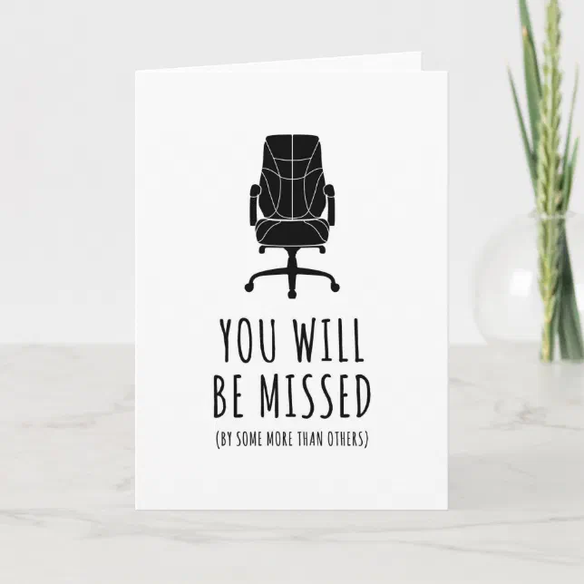 Funny Goodbye Card, Rude Farewell Card, Funny Card | Zazzle