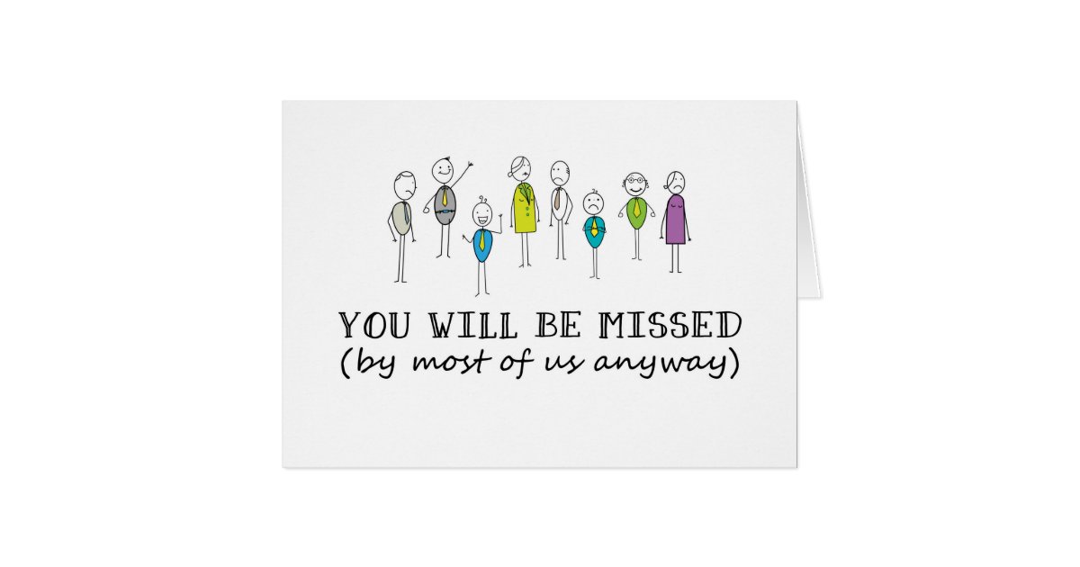 Inspirational 100 Funny Farewell Card