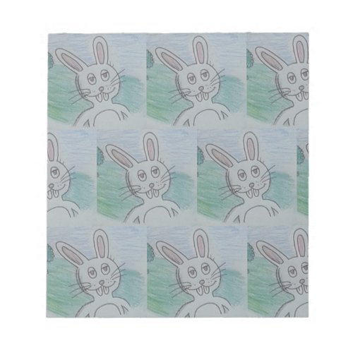 Funny Goofy Rabbit Bunny Easter    Notepad