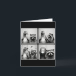 Funny goose and raccoon photobooth friends chaos card<br><div class="desc">Funny goose and raccoon photobooth friends chaos selfie  - Greeting Card .Funny goose and raccoon photobooth friends chaos selfie  A balanced look suitable for everyday items. A minimal aesthetic built for consistency.</div>