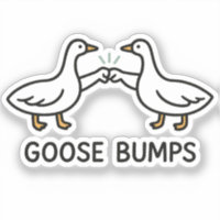 Funny Goose Bumps Cartoon | Fist Bump Geese Animal