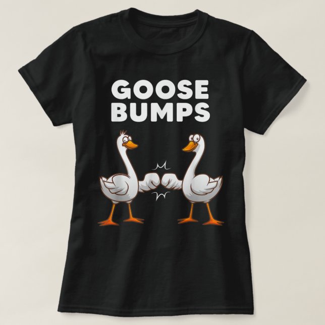 Funny Goose Design For Men Women Geese Duck Animal T-Shirt (Design Front)