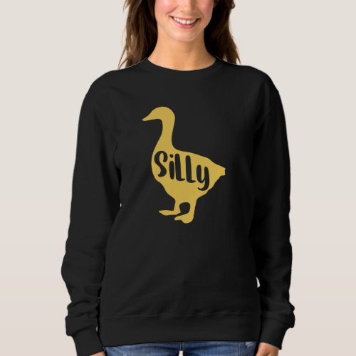 Funny Goose Designs For Kids Canadian Whisperer Si Sweatshirt