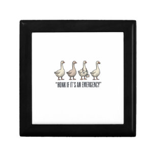 Funny Goose Emergency Honk Vintage Shirt Design_1 Gift Box