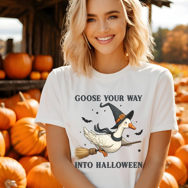 Funny Goose Halloween  T-Shirt (Creator Uploaded)