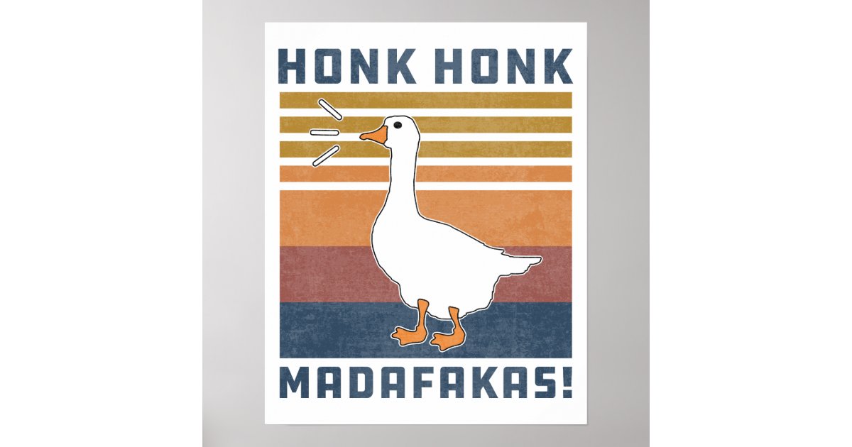 Goose Honk - Untitled Goose Game - Posters and Art Prints