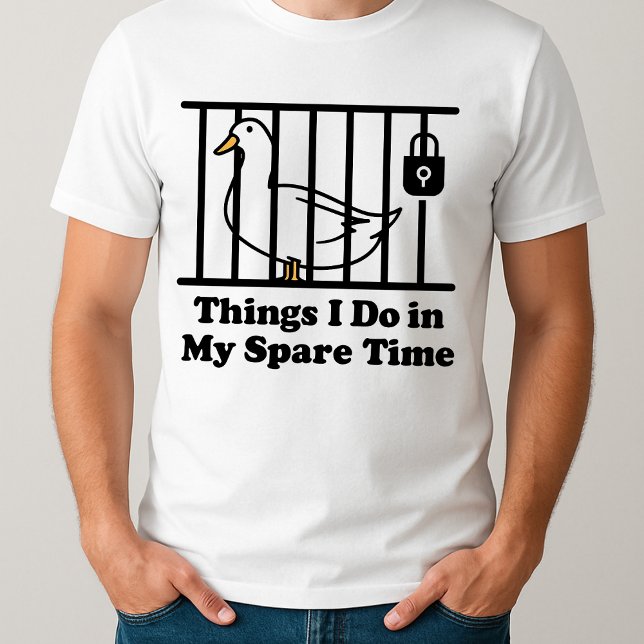 Funny Goose Meme Sarcastic Humor for Goose Lovers T-Shirt (Creator Uploaded)