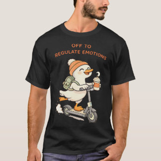 Funny Goose Mental Health Counselor Off To T-Shirt