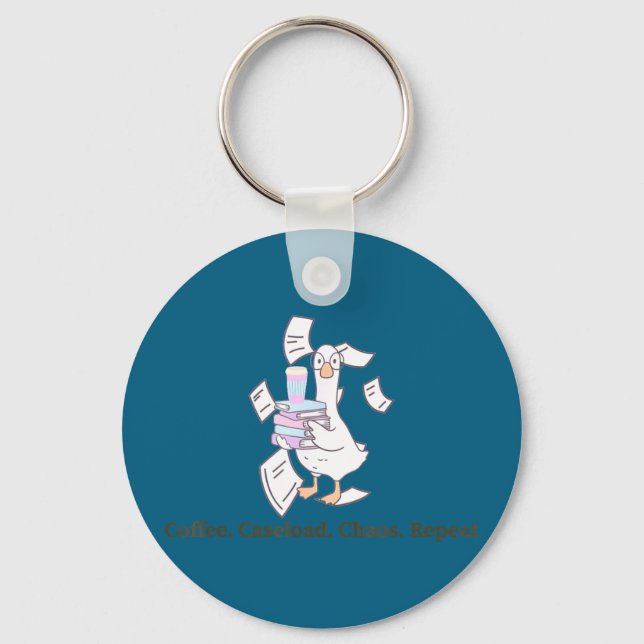 Funny goose sped teacher para ot graduationFunny g Keychain (Front)