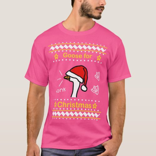 Funny Goose Ugly Christmas Sweater