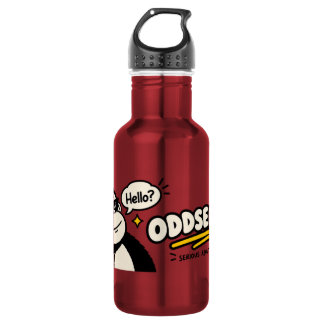 Funny Gorilla Banana Phone Sticker Stainless Steel Water Bottle