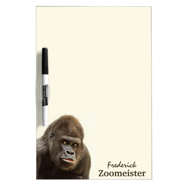 Funny Gorilla custom message board (Front)
