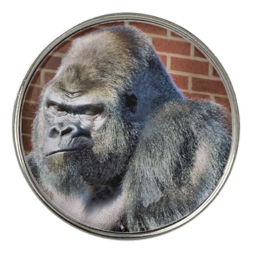 FUNNY GORILLA GOLF BALL MARKER