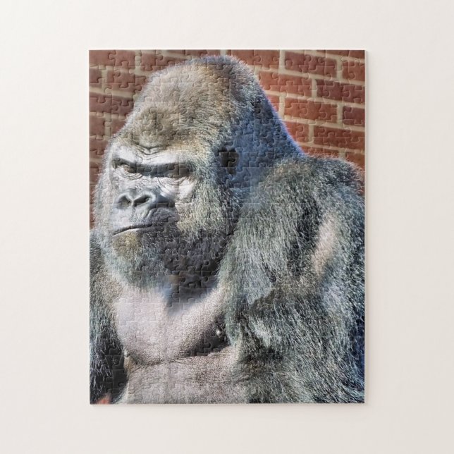 FUNNY GORILLA JIGSAW PUZZLE (Vertical)