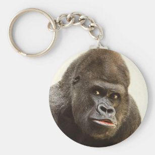 Gorilla Keychains - No Minimum Quantity | Zazzle