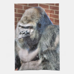 FUNNY GORILLA KITCHEN TOWEL