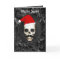 Funny Gothic Santa Christmas Holiday Card