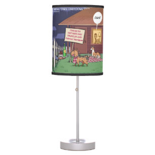 Funny Gourmet Dog Table Lamp