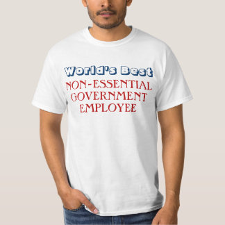 Funny Government Employee Shutdown T-Shirt