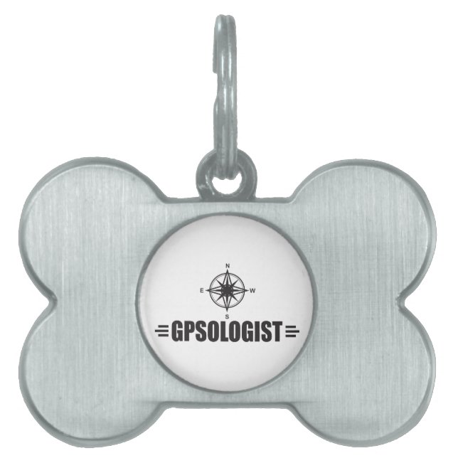 Funny GPS Pet Tag (Front)